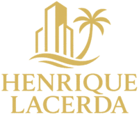 Logo do corretor de imóveis de luxo, Henrique Lacerda.